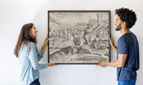 Jan Sadeler I, Maarten van Cleef