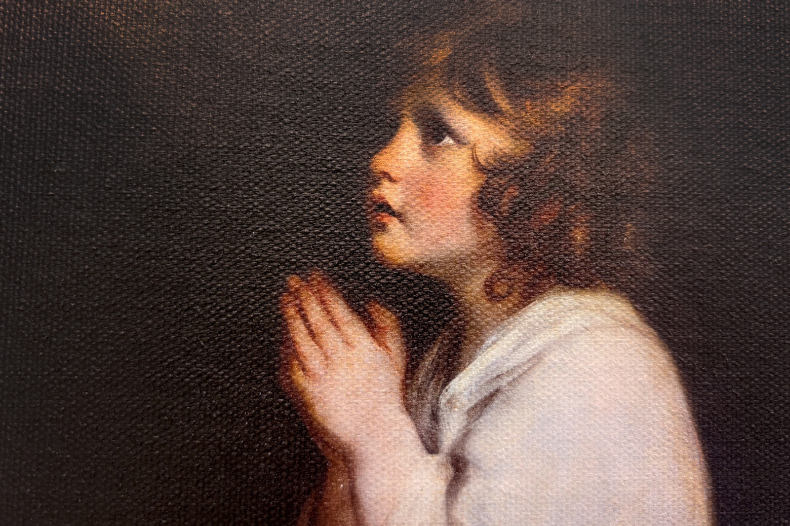 A kis Sámuel imában, 1777, 0,89 x 0,7 m, Fabre Múzeum, Montpellier - Joshua Reynolds