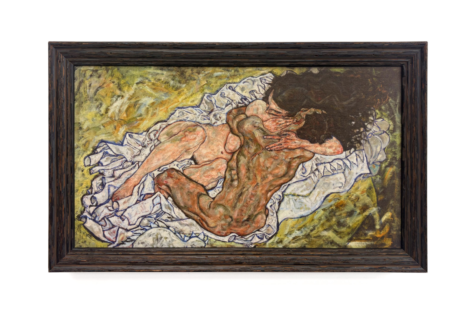 Az ölelés, 1917 - Egon Schiele