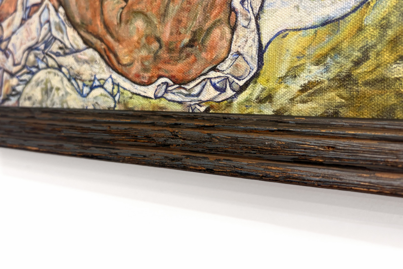 Az ölelés, 1917 - Egon Schiele