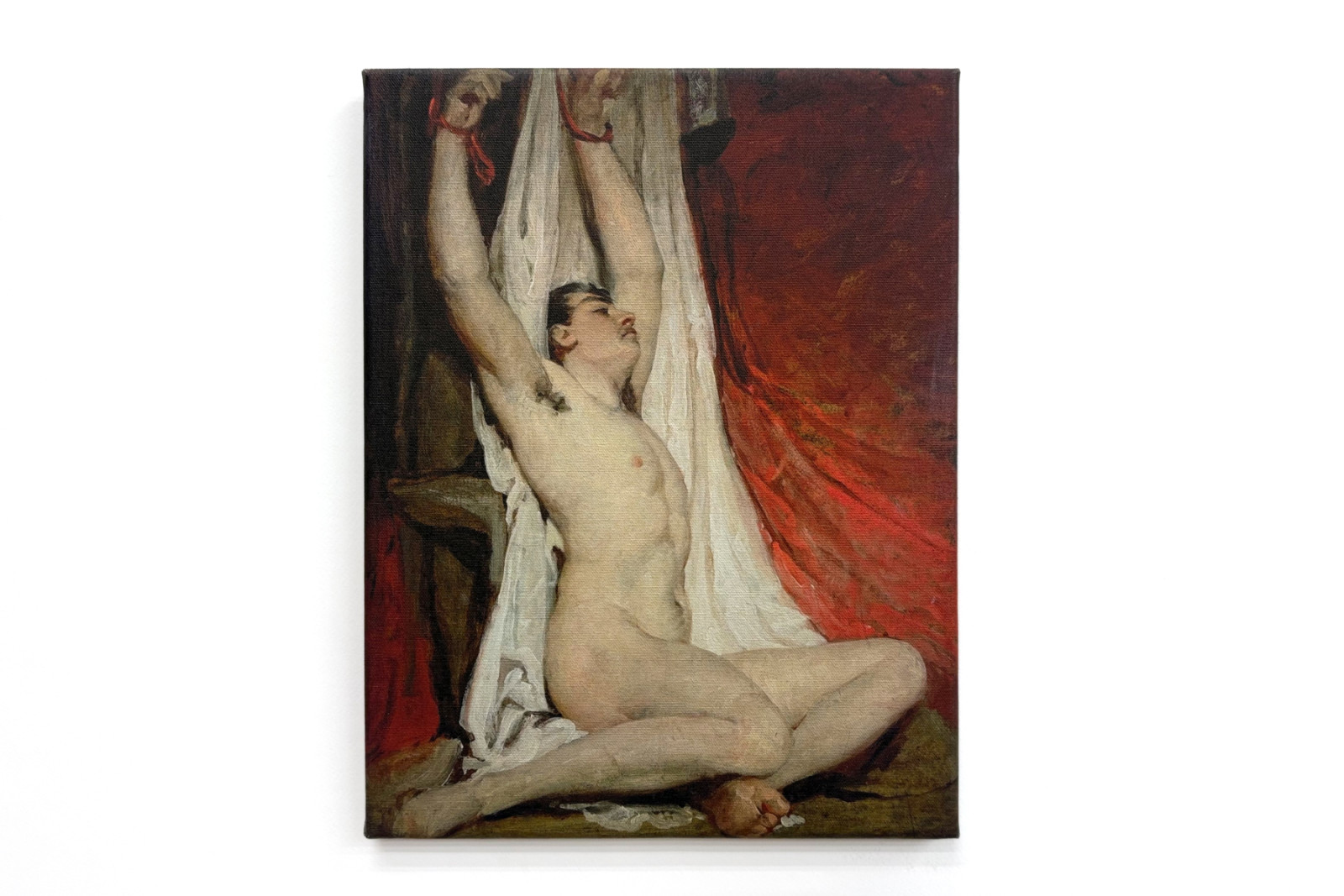 Férfiakt kinyújtott karokkal - William Etty