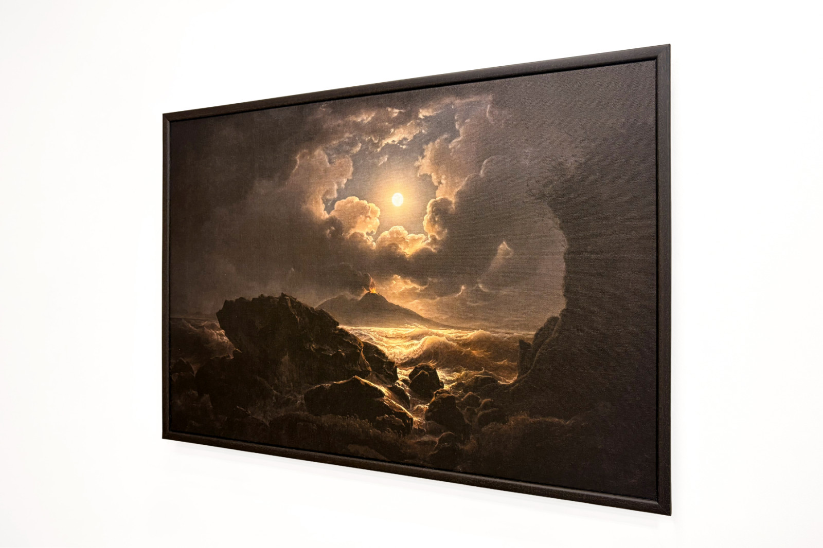 Vihar a Nápolyi-öbölben holdfénynél - Joseph Rebell