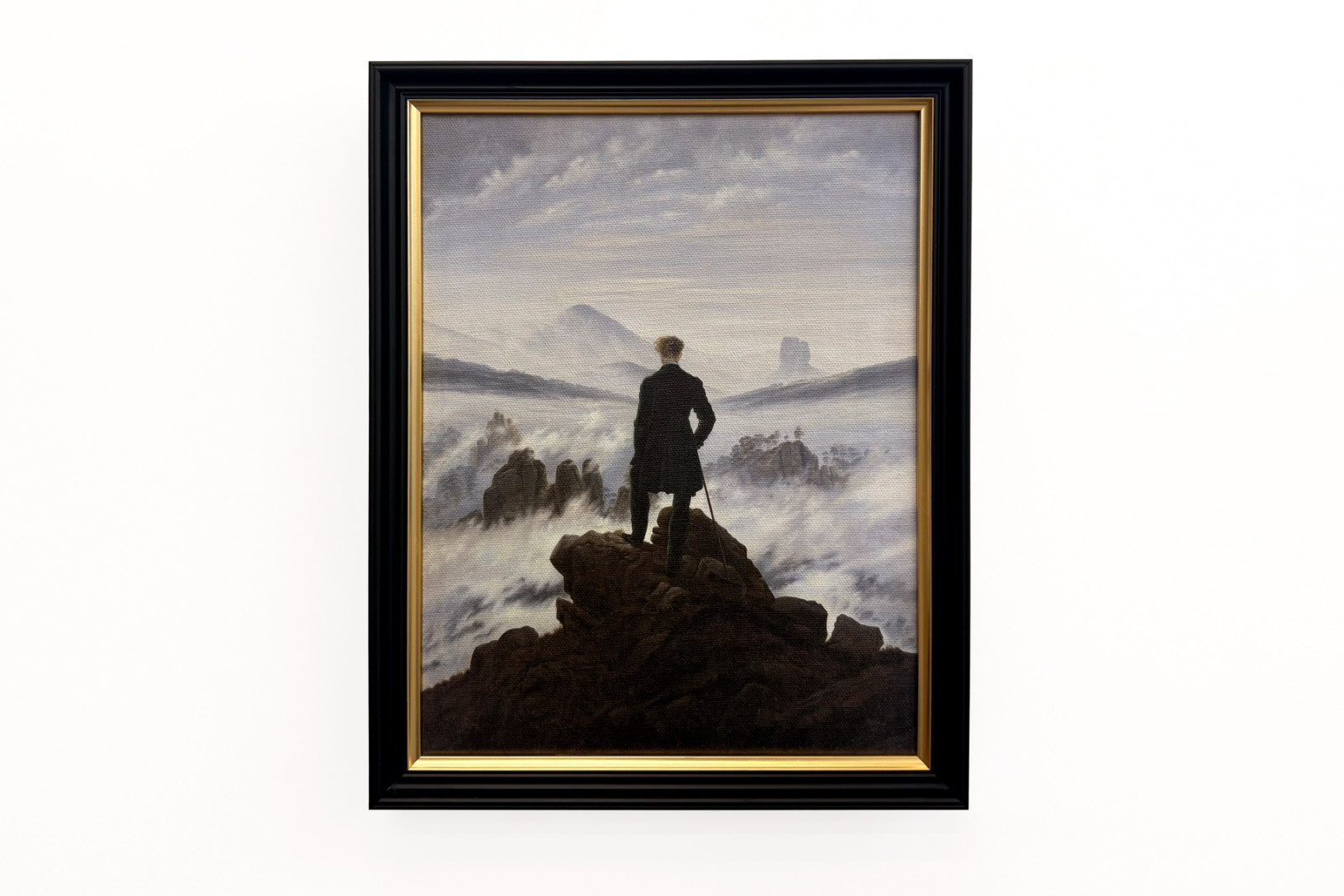 Vándor a ködtenger felett - Caspar David Friedrich