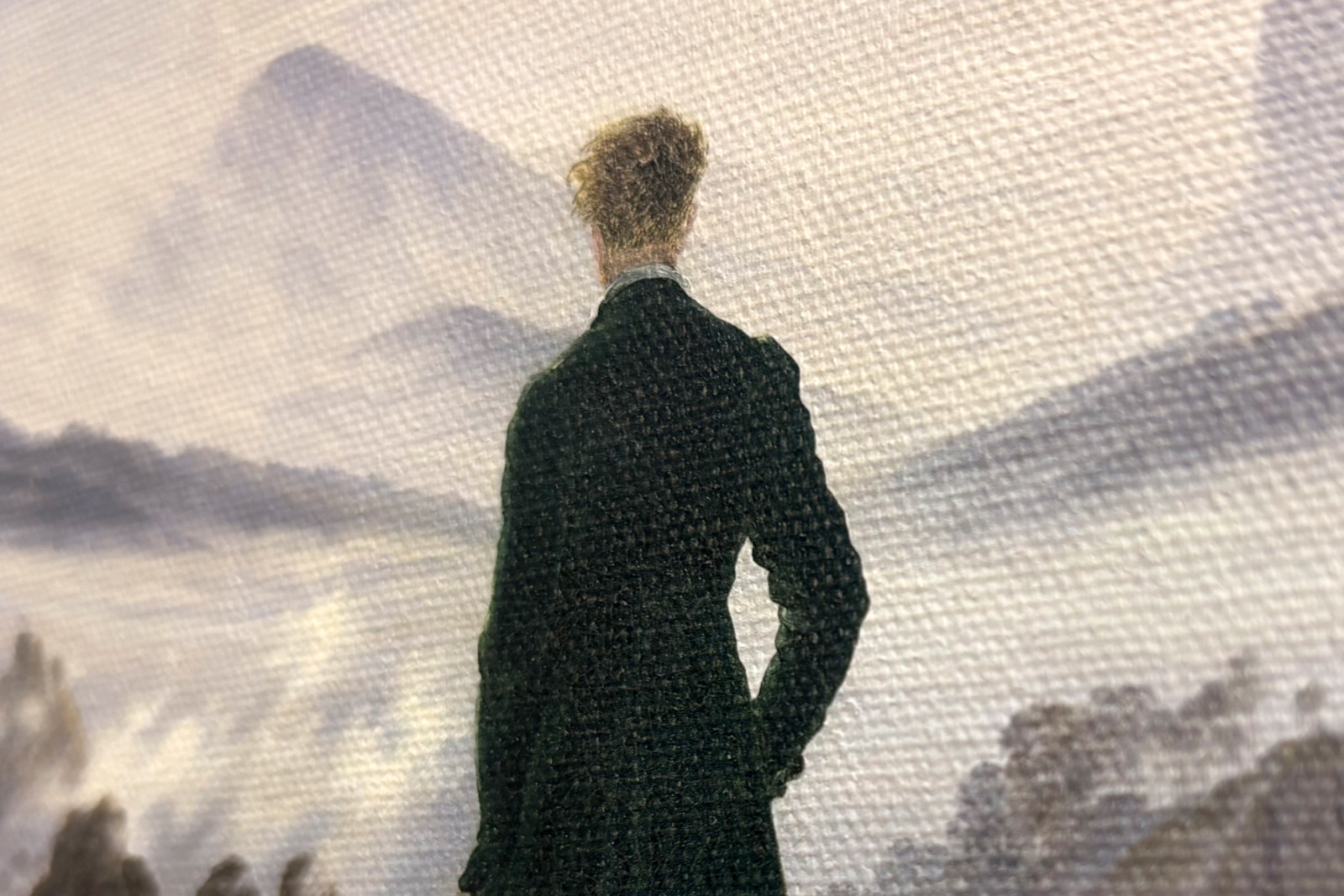 Vándor a ködtenger felett - Caspar David Friedrich
