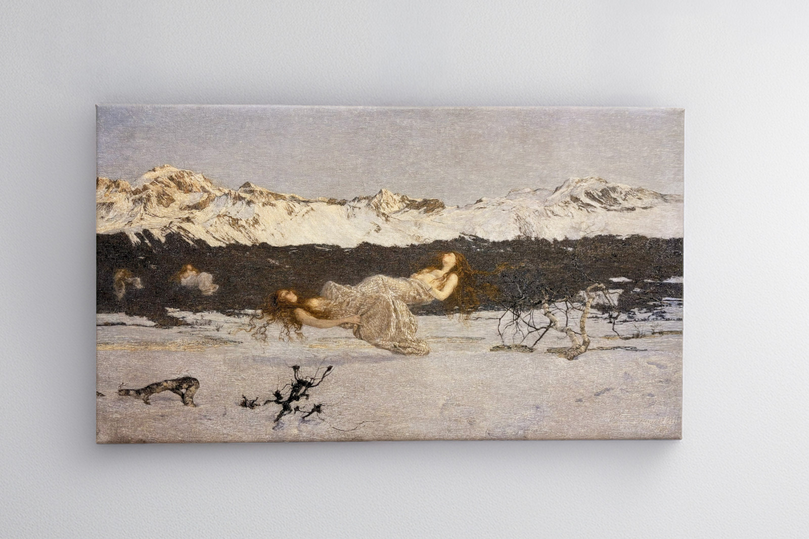 A vágy büntetése - Giovanni Segantini