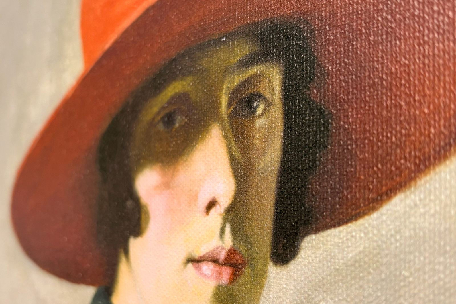 Piroskalapos hölgy - William Strang