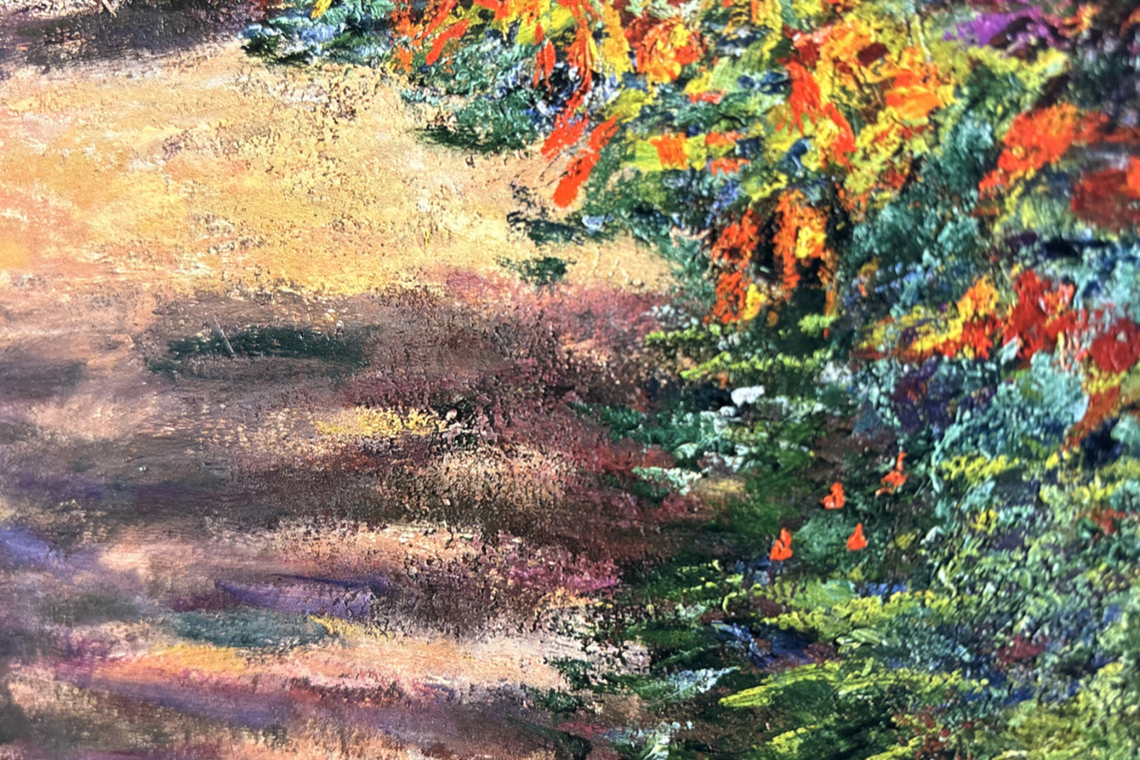 Egy ösvény Monet kertjében, Giverny, 1902 - Claude Monet