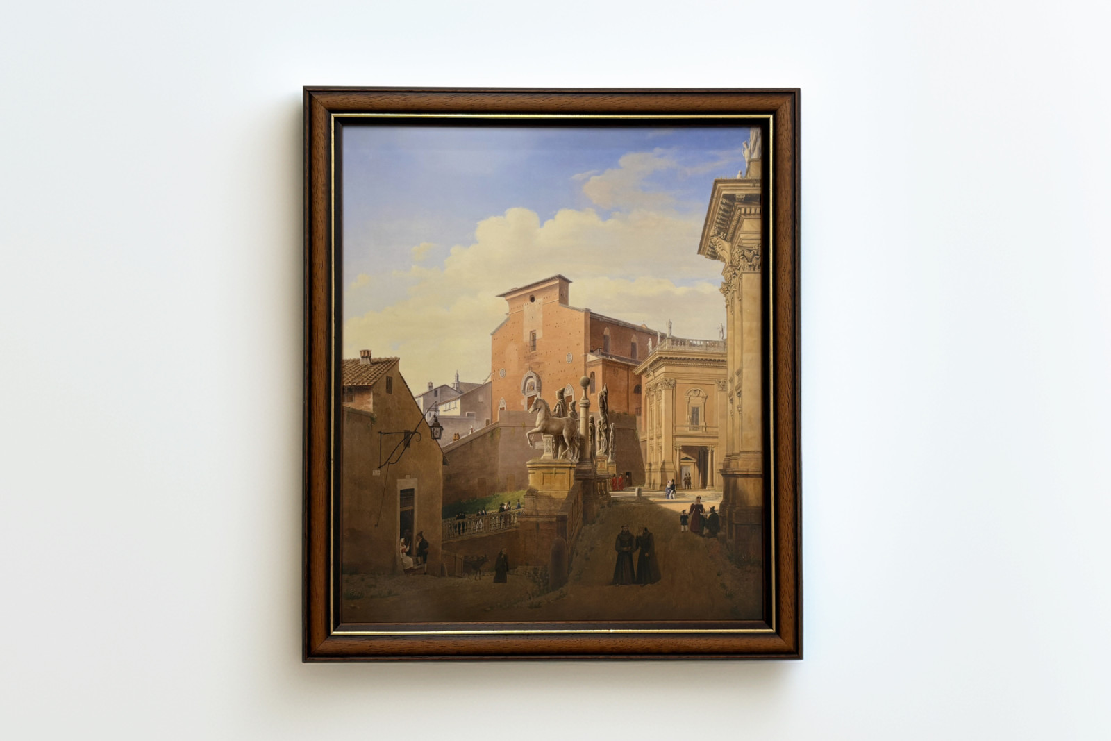 Santa Maria Maggiore Aracoeli Rómában 1831 - Wilhelm Brücke