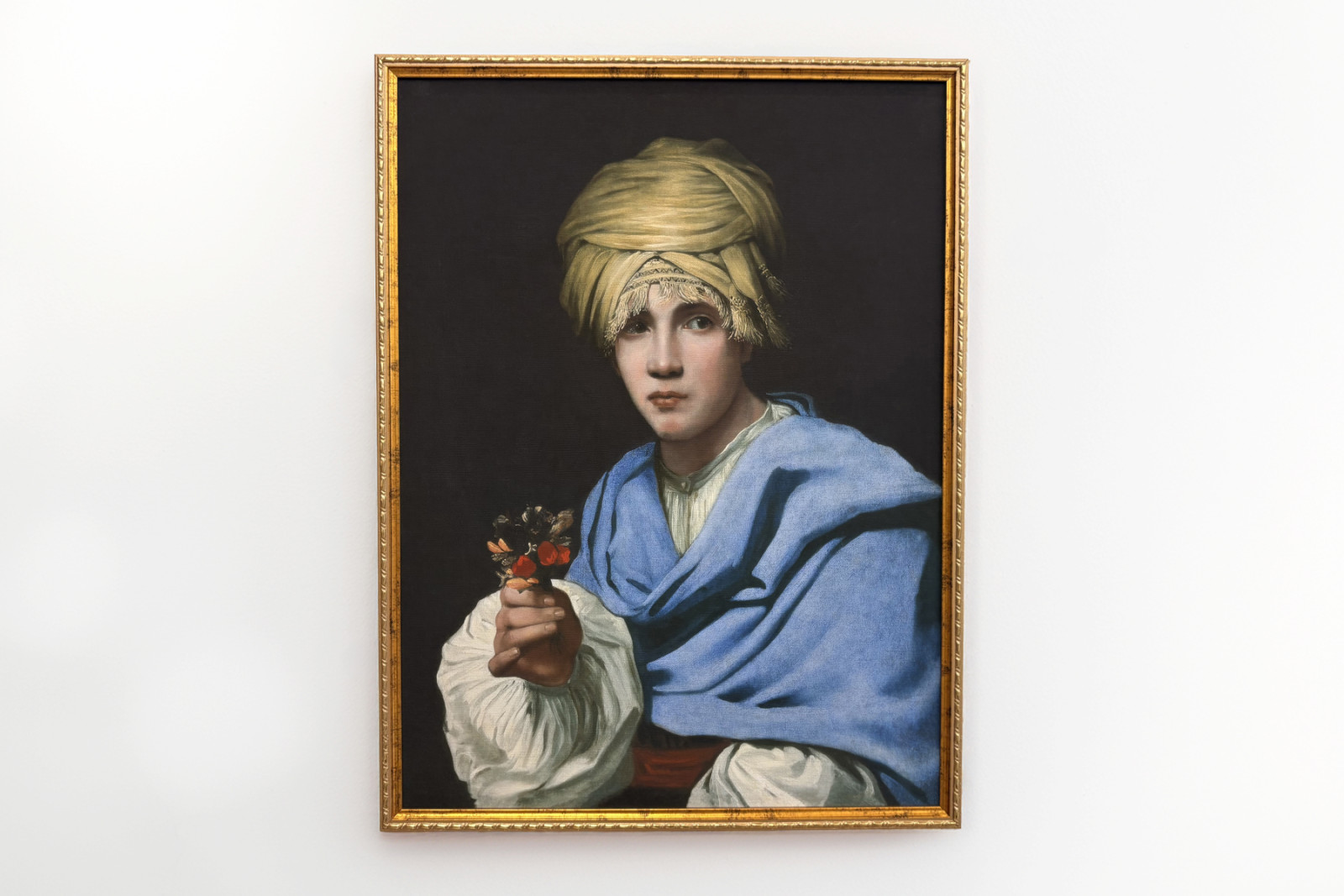 Turbános fiú, kezében egy Nosegay - Michiel Sweerts