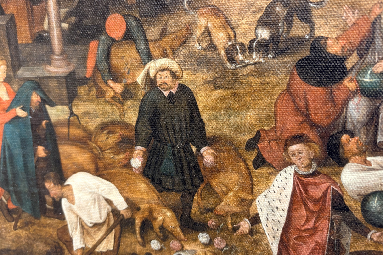 Példabeszédek (olaj) - Pieter the Younger Brueghel