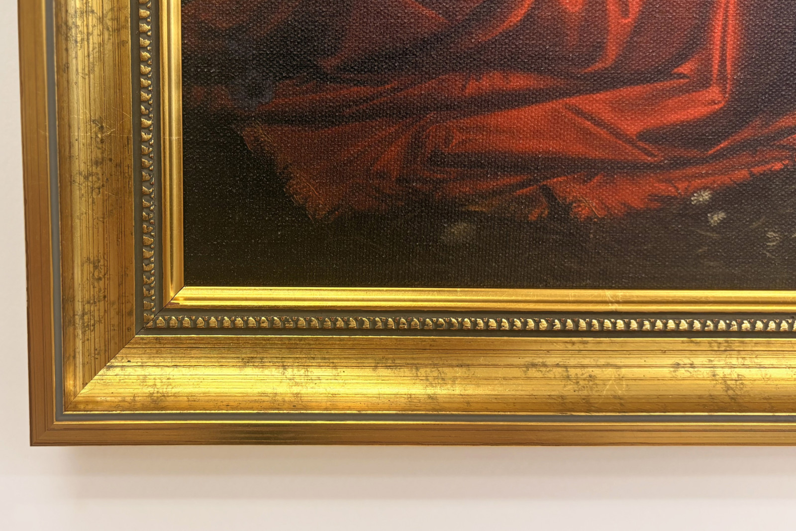 Olaszország Toszkána Firenze, Uffizi Képtár: Angyali üdvözlet, Leonardo da Vinci (1452-1519) festménye, Olaj, fa, kb. 1472-1475, 98x217 cm - Leonardo da Vinci