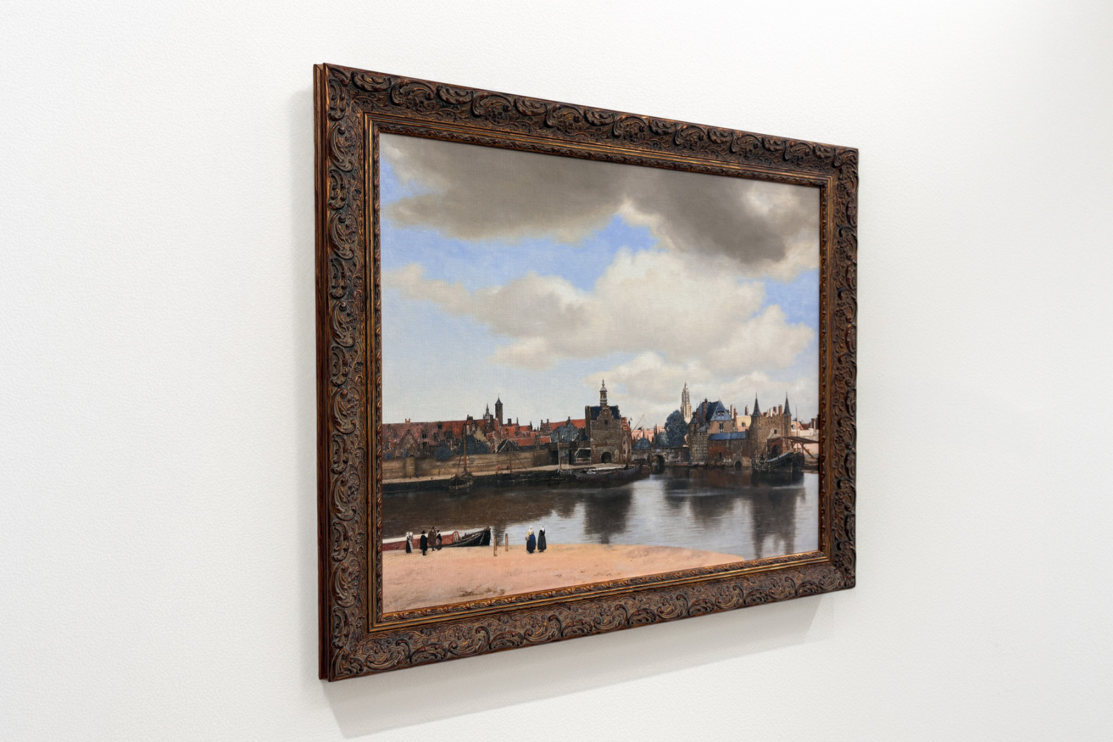 Delft látképe, 1660-61 körül (olaj, vászon) - Johannes Vermeer