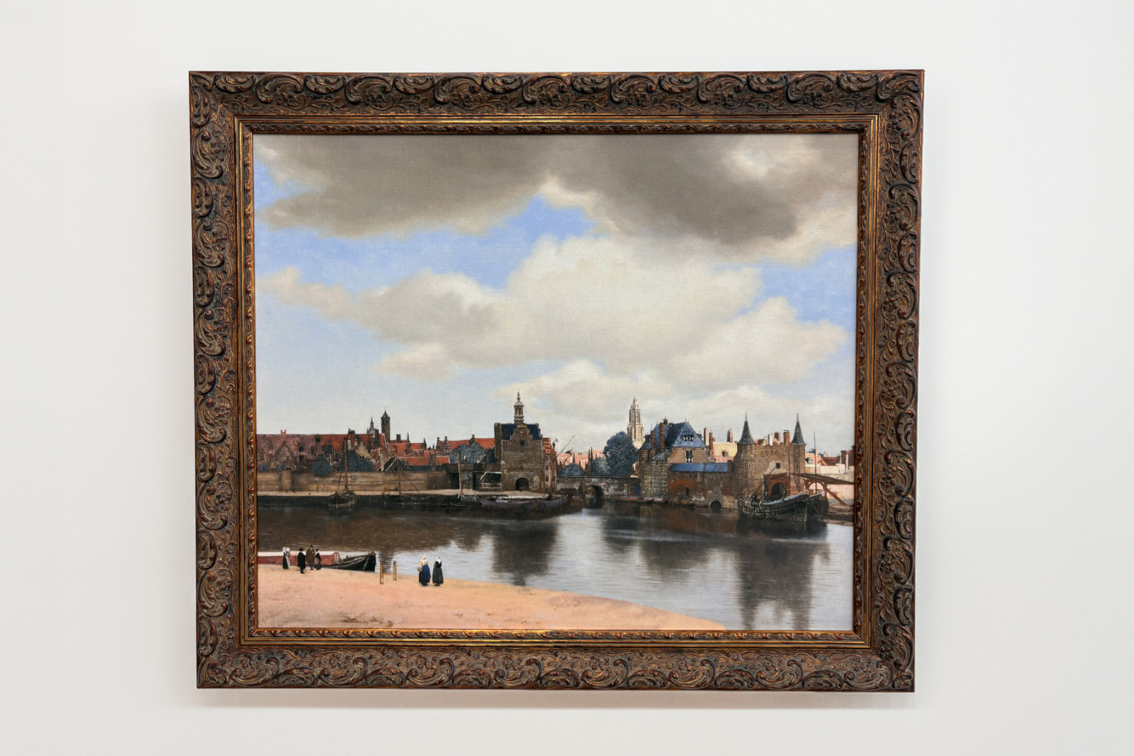 Delft látképe, 1660-61 körül (olaj, vászon) - Johannes Vermeer