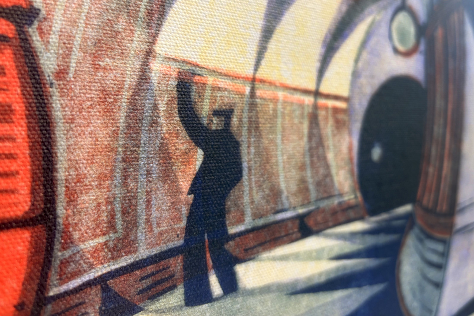 The Tube Train, 1932 körül (linómetszet) (lásd még: 151089) - Cyril Edward Power