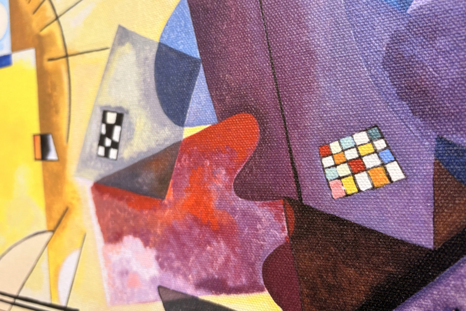 Sárga - piros - kék - Wassily Kandinsky