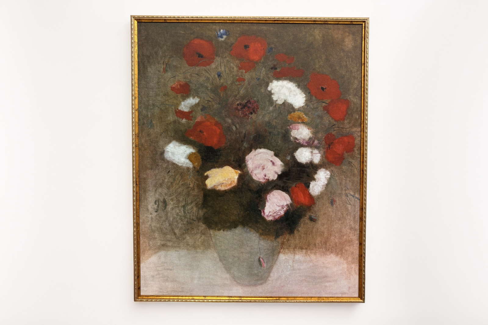 Mákcsokor Odilon Redon festménye (1840-1916). - Odilon Redon