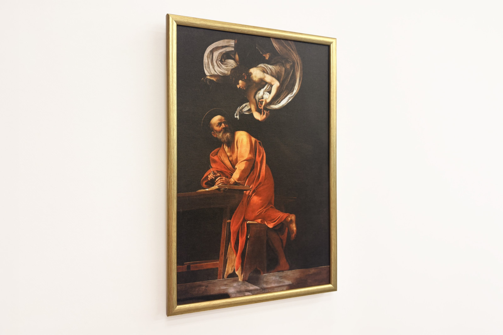 Szent Máté ihletése - Michelangelo Merisi Caravaggio