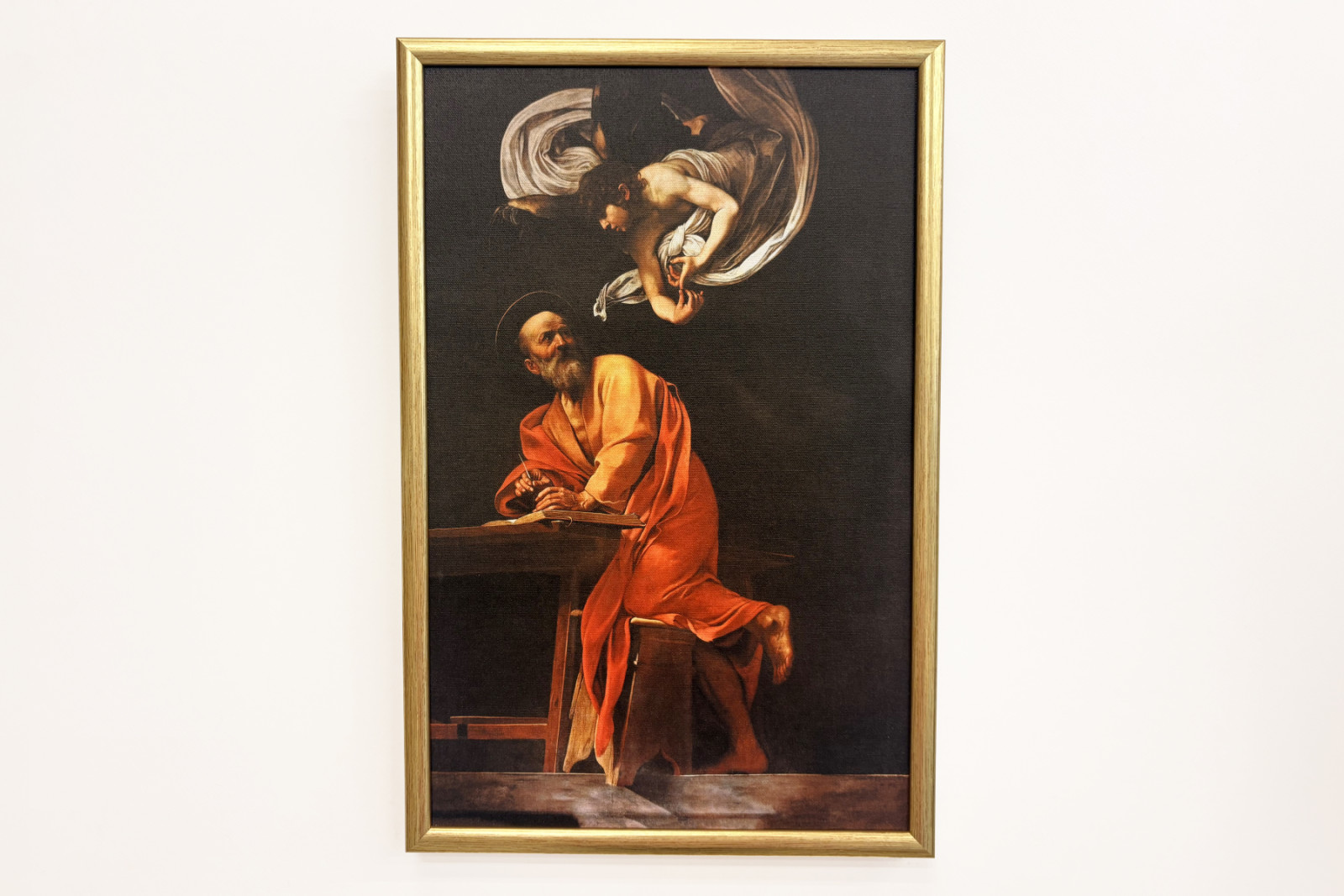 Szent Máté ihletése - Michelangelo Merisi Caravaggio
