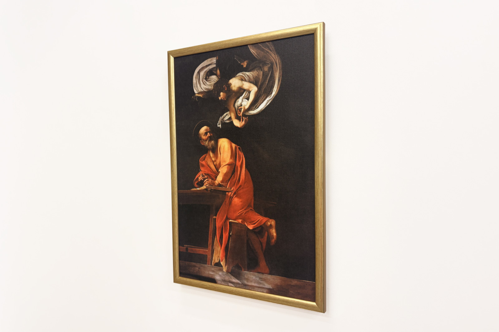 Szent Máté ihletése - Michelangelo Merisi Caravaggio