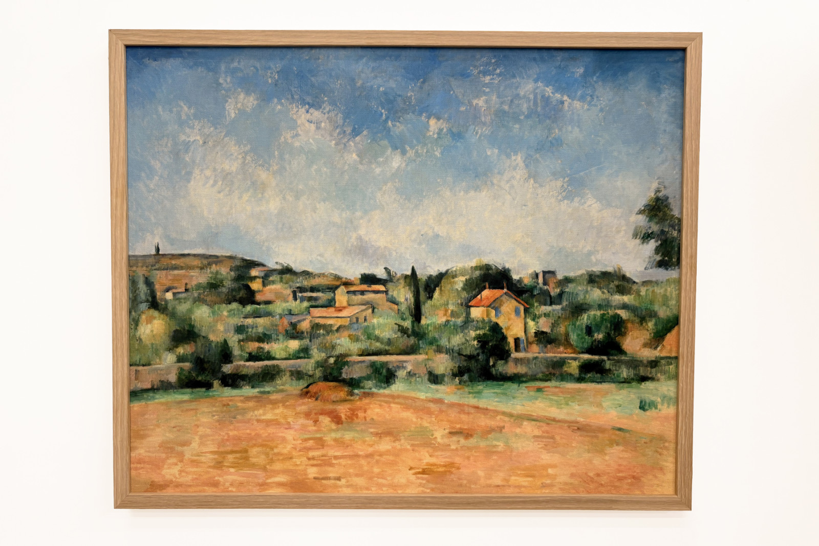 A Bellevue-síkság / A Vörös Föld - Paul Cézanne