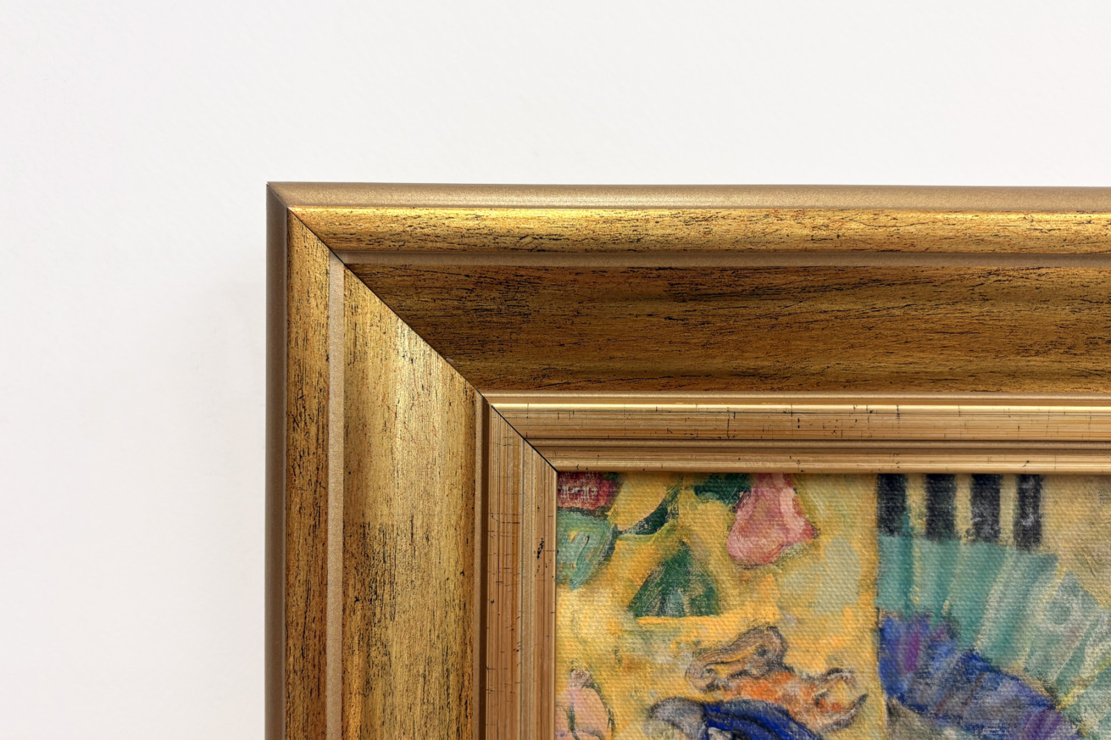 Hölgy ventilátorral - Gustav Klimt