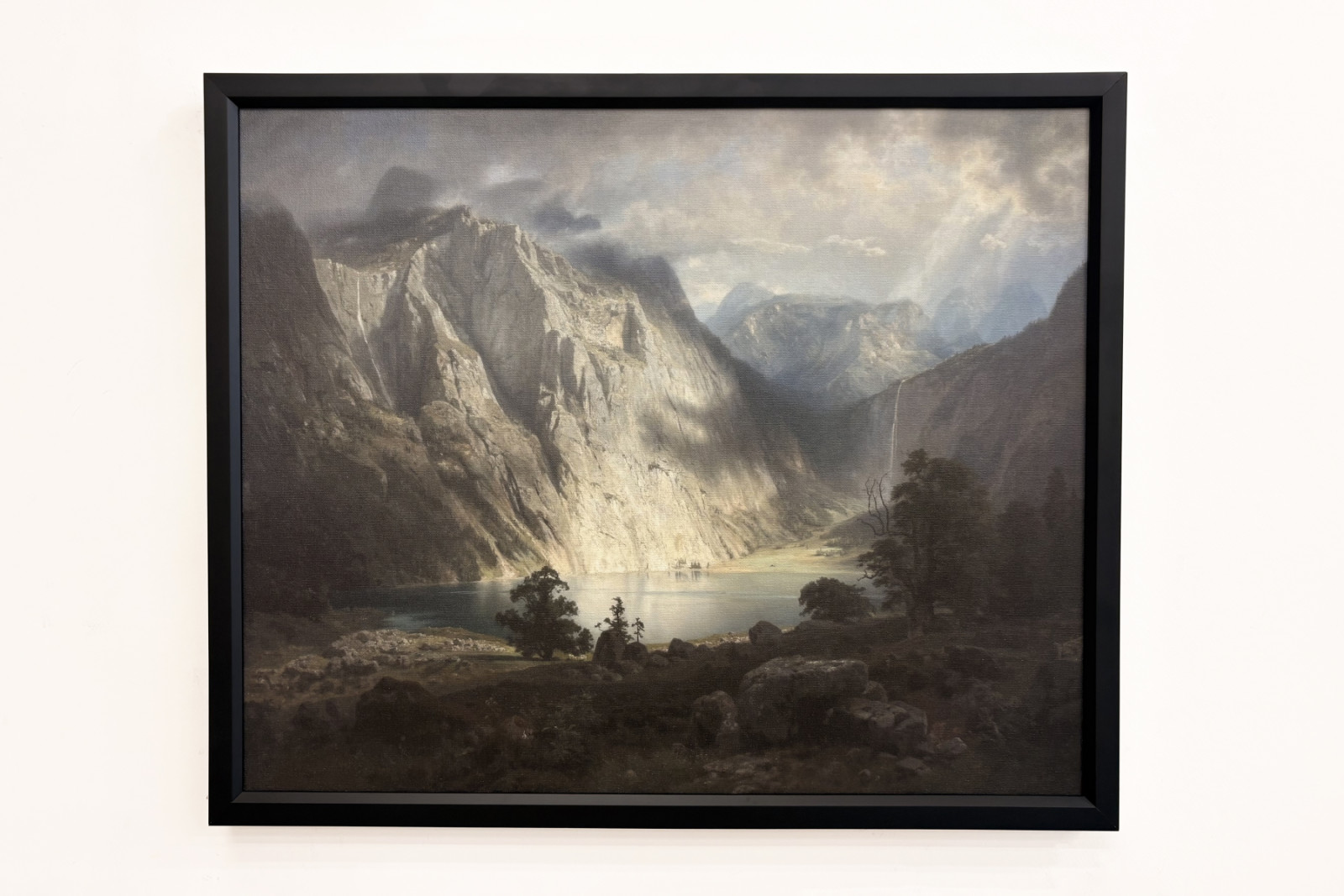 Obersee Berchtesgaden közelében - August Wilhelm Leu