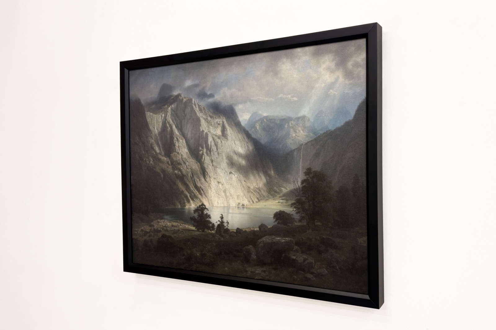 Obersee Berchtesgaden közelében - August Wilhelm Leu