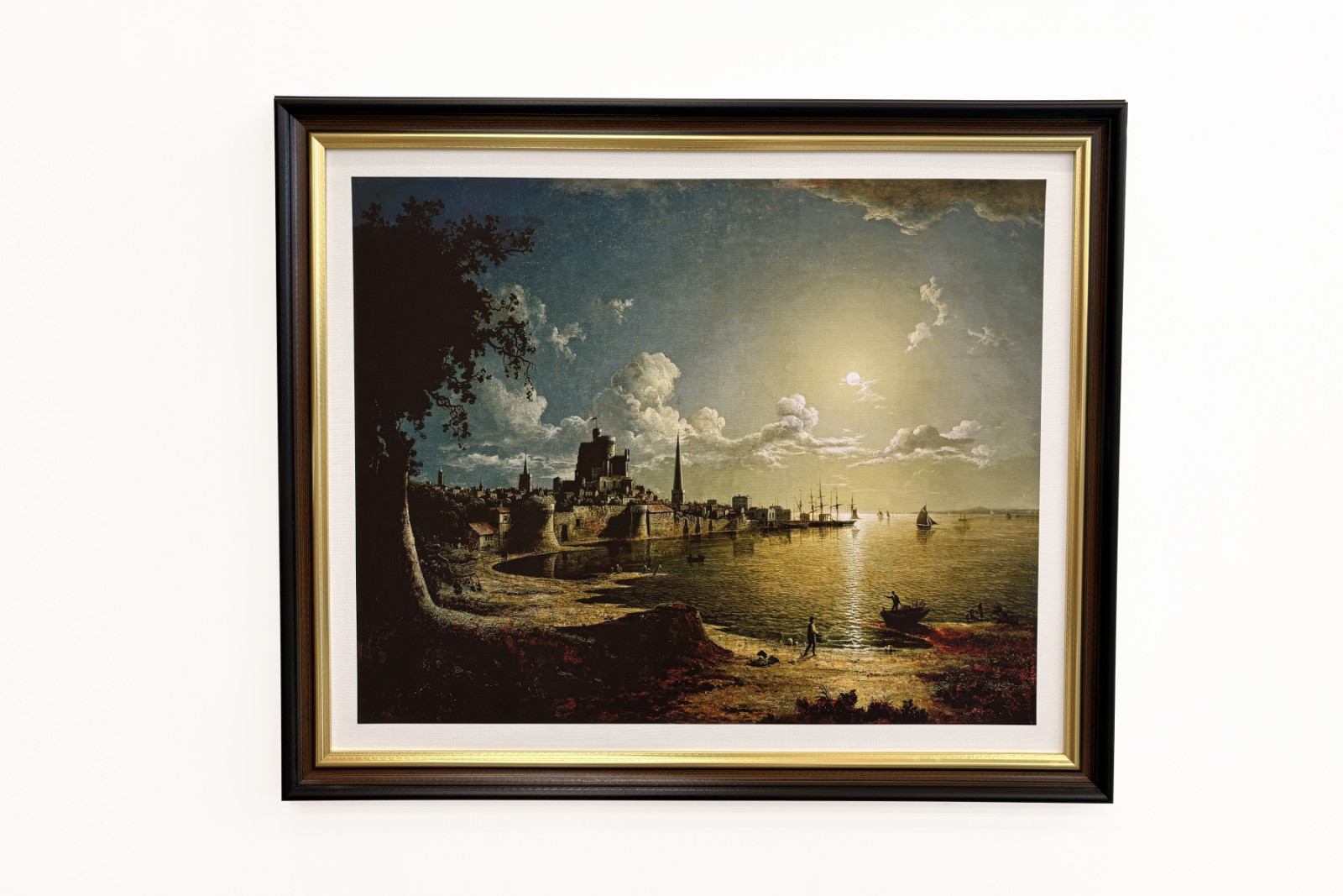 Holdfény jelenet, Southampton, 1820 - Sebastian Pether