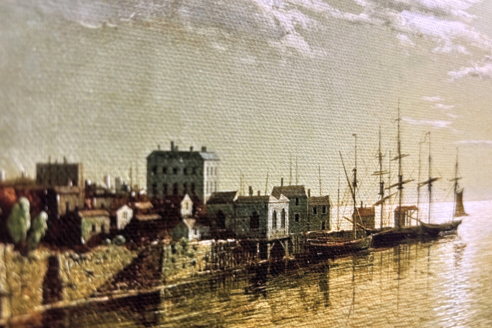 Holdfény jelenet, Southampton, 1820 - Sebastian Pether