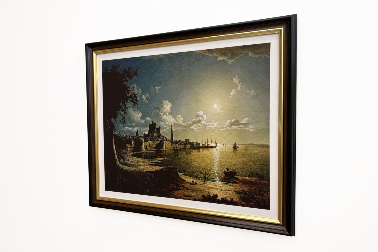 Holdfény jelenet, Southampton, 1820 - Sebastian Pether
