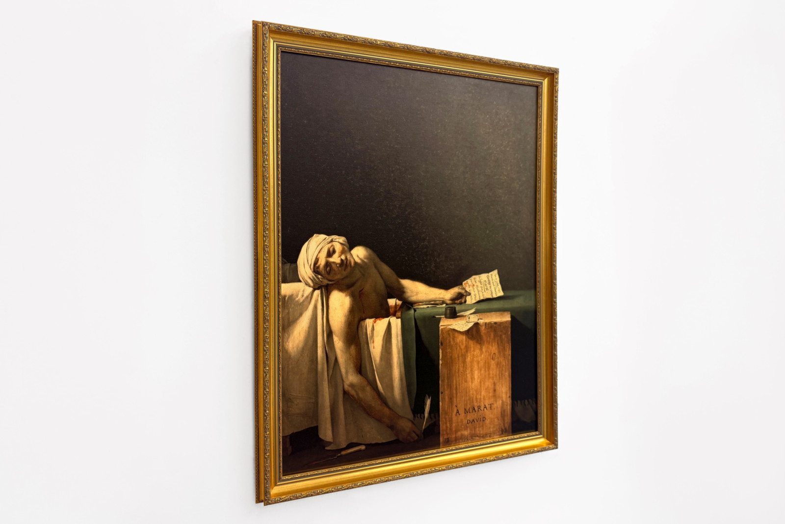 Marat halála - Jacques Louis David
