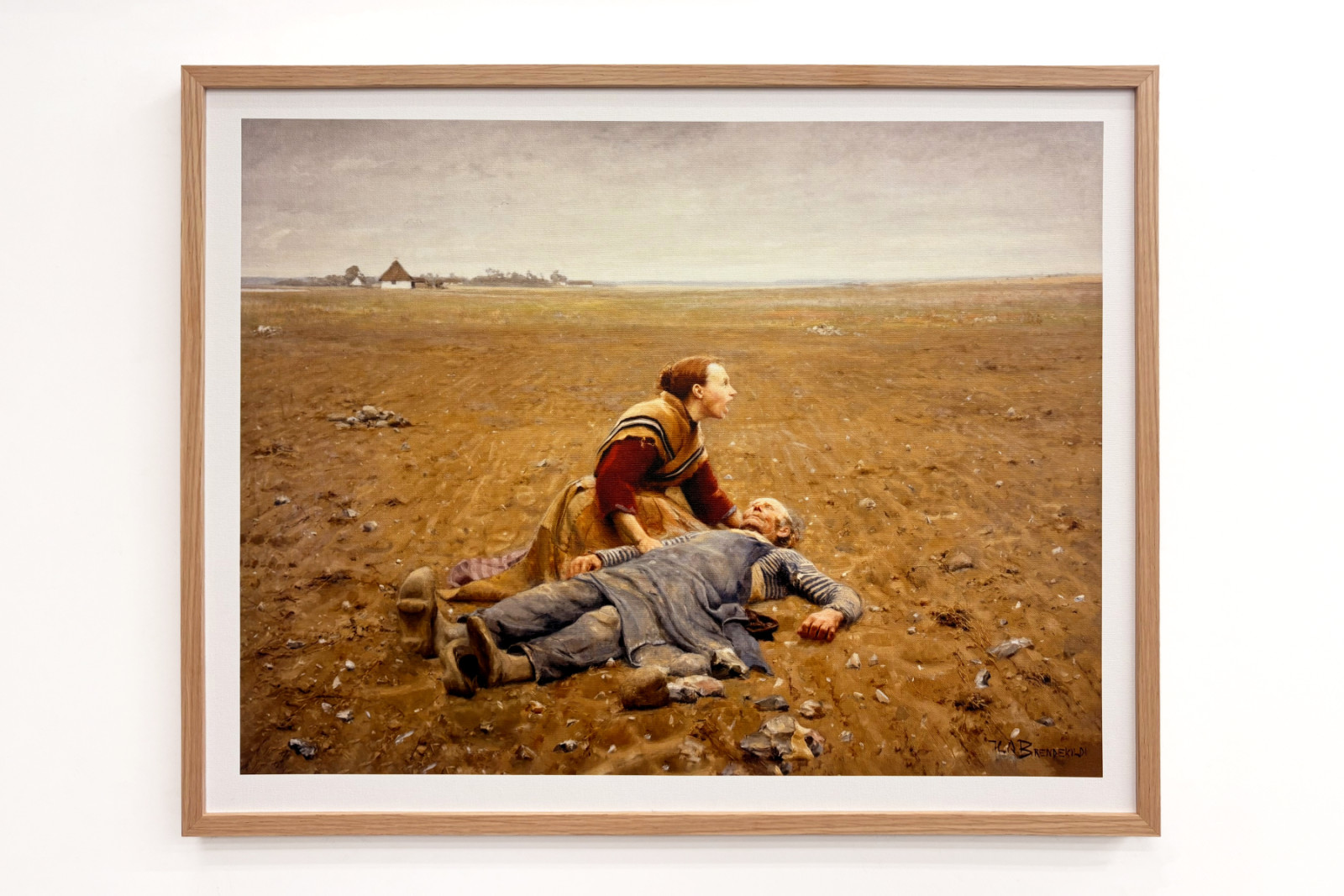 Kimerülten, avagy A mártír, 1889 - Hans Andersen Brendekilde