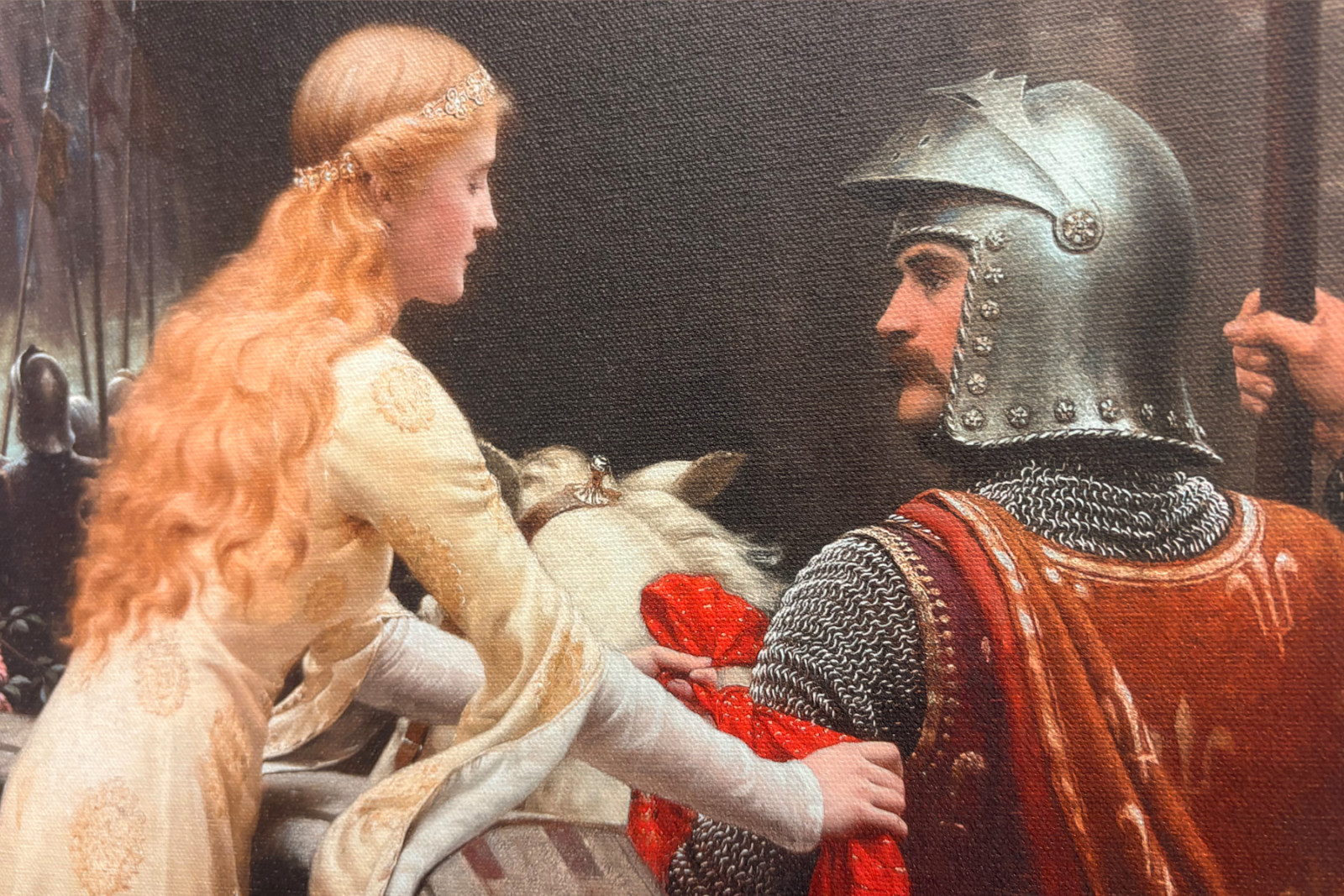 Angol: Godspeed - Edmund Leighton