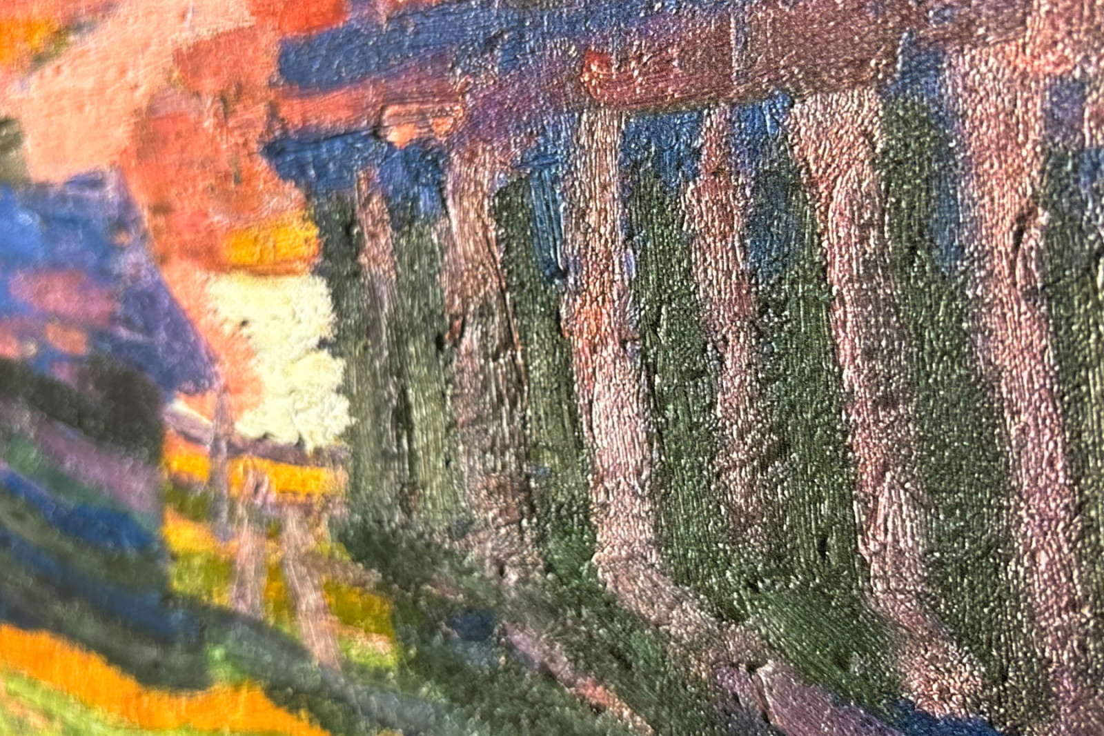 Capolago látképe, c. 1907. - Giovanni Giacometti