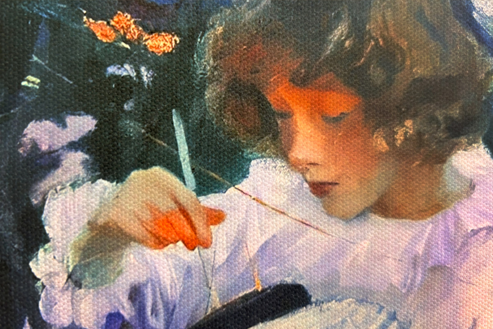 Szegfű, liliom, liliom, rózsa - John Singer Sargent
