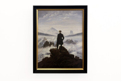 Vándor a ködtenger felett - Caspar David Friedrich