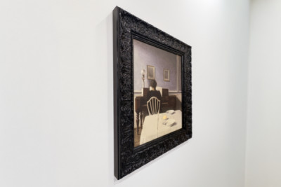 Belső fiatal nő a zongoránál - Vilhelm Hammershoi