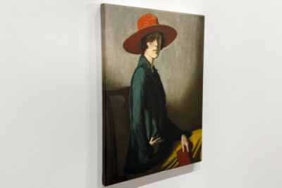 Piroskalapos hölgy - William Strang