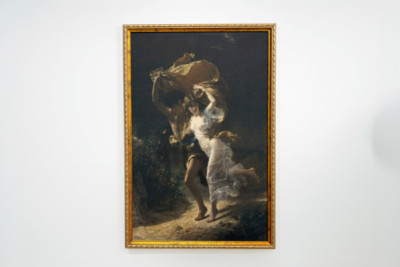 A vihar, 1880. - Pierre Auguste Cot