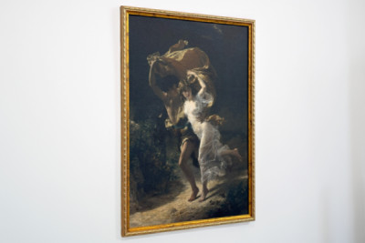 A vihar, 1880. - Pierre Auguste Cot
