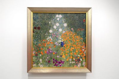 Víkendház kertje - Gustav Klimt
