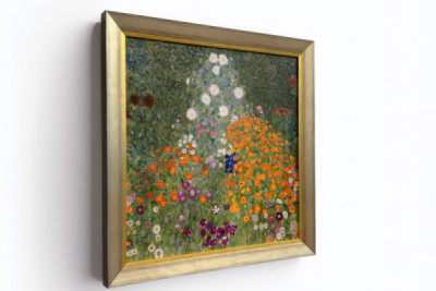Víkendház kertje - Gustav Klimt