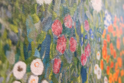 Víkendház kertje - Gustav Klimt