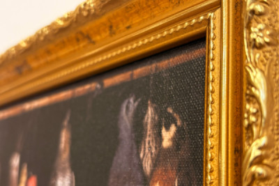 Csendélet madarakkal (Madár) Michelangelo Merisi dit Caravaggio (Caravaggio) festménye (1571-1610) Római Galleria Borghese - Michelangelo Merisi da (attr. to) Caravaggio