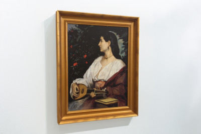 A mandolinos, 1865 - Anselm Feuerbach