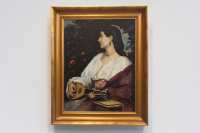 A mandolinos, 1865 - Anselm Feuerbach
