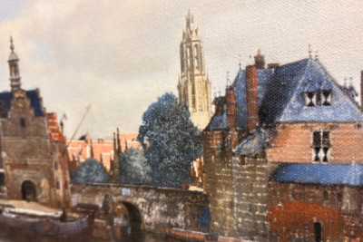 Delft látképe, 1660-61 körül (olaj, vászon)
