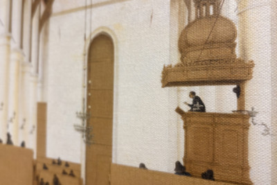 Az assendelfti Sint-Odulphuskerk belseje, 1649