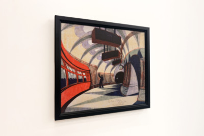 The Tube Train, 1932 körül (linómetszet) (lásd még: 151089)
