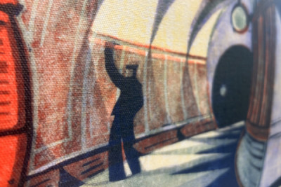 The Tube Train, 1932 körül (linómetszet) (lásd még: 151089)